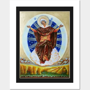 The Grower of Crops - 2. An Orthodox icon of the Mother of God. Posters and Art